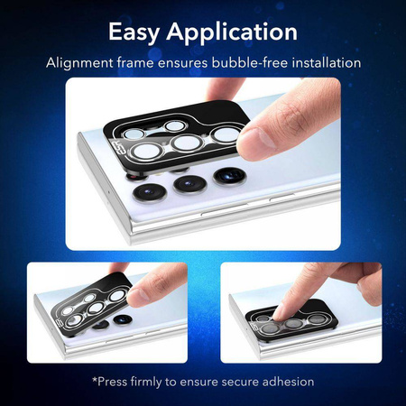 SZKŁO HARTOWANE ESR CAMERA LENS GALAXY S22 ULTRA BLACK