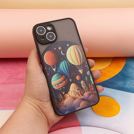 Nakładka Ultra Trendy do iPhone 13 Pro 6,1&quot; Travel czarna