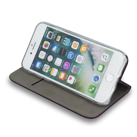 Etui Smart Magnetic do iPhone 17 Pro 6,3" burgundowe