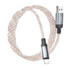 HOCO kabel USB A do Lightning 2,4A U112 1 m szary