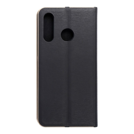 Kabura LUNA Book Gold do HUAWEI P30 Lite czarny