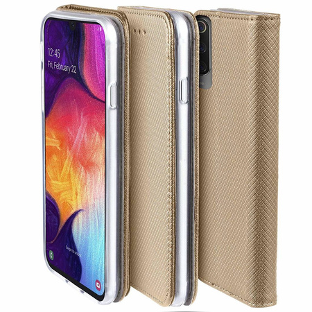 Etui Smart Magnet do Xiaomi Redmi Note 14 Pro 5G (Global) / Note 14 Pro Plus 5G (Global) złote