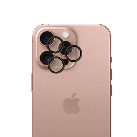 Apple iPhone 16 Pro /16 Pro Max- HARDY Lens Protection Pro Rose Brown