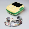 Mini-Thermodrucker für Kinder mit Kamera und Camcorder - Grün