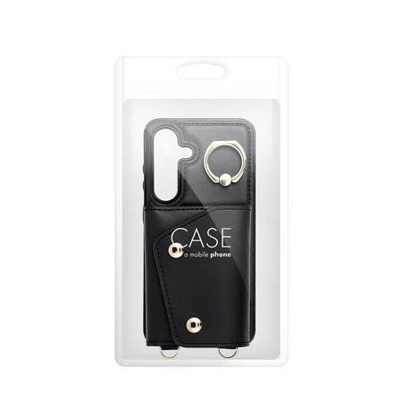 Futerał portfel WONDER dla SAMSUNG A35 5G czarny