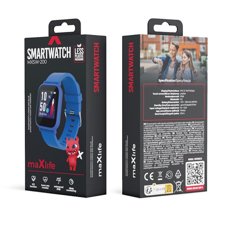 MAXLIFE SMARTWATCH KIDS MXSW-200 BLUE/ NIEBIESKI