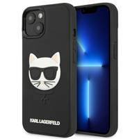 Karl Lagerfeld KLHCP13SCH3DBK 13 mini 5,4 "black / black hardcase 3D Rubber Choupette