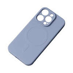 MagSafe Compatible Silicone Case for iPhone 15 Plus Silicone Case - Gray