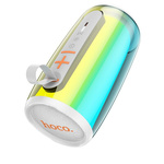 HOCO głośnik bluetooth HC18 Jumper LED biały