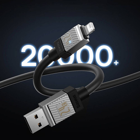 Kabel USB C - Lightning 20W 1m Baseus CoolPlay - czarny