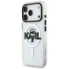 Karl Lagerfeld IML Karl Sketch Logo MagSafe Case für iPhone 17 Pro - Transparent