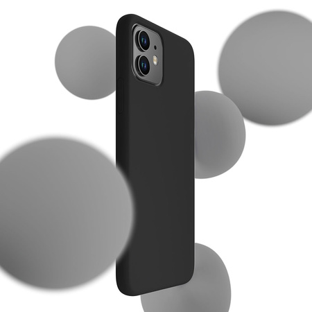 3MK SILICONE CASE IPHONE 11 BLACK