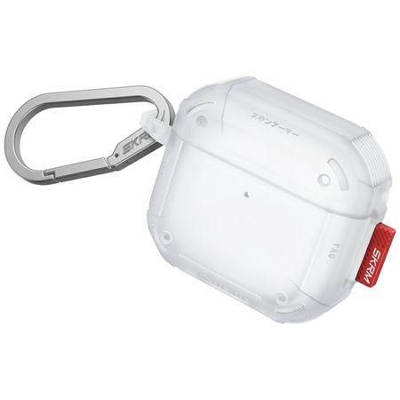 Etui Skinarma Mecha CE do AirPods 4       frost