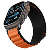 SPIGEN WBF1 BAND APPLE WATCH 6 / 7 / 8 / 9 / 10 / SE / ULTRA 1 / 2 (44 / 45 / 46 / 49 MM) BLACK/ORANGE