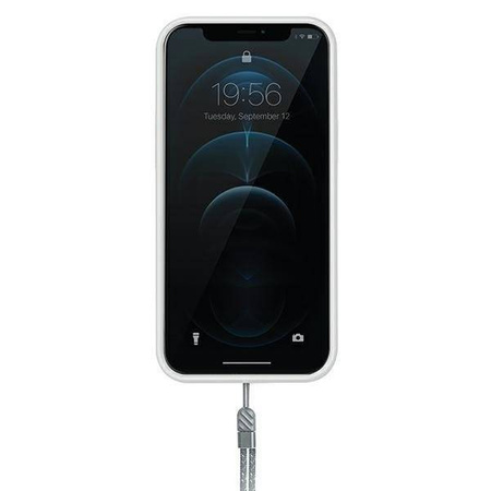 UNIQ etui Heldro iPhone 12 Pro Max 6,7" biały/natural frost Antimicrobial