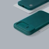 Nillkin Qin Leather Pro Case iPhone 14 Plus Camera Cover Holster Cover Flip Case Green