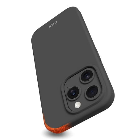 SBS Full Active Case D3O für iPhone 15 Pro – Schwarz