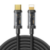 Joyroom kabel przewód USB Typ C - Lightning PD 20W 2m czarny (S-CL020A20-black)