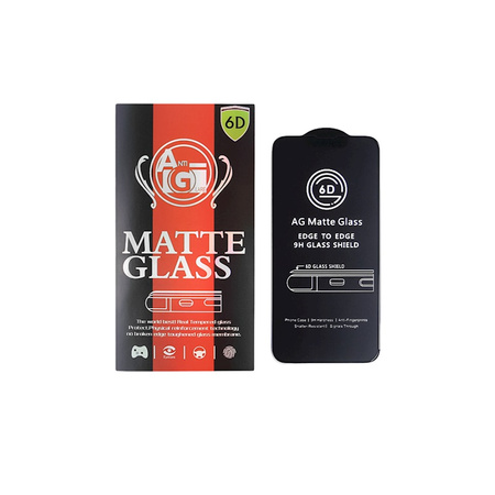 Szkło hartowane 6D matowe do iPhone 16 Plus 6,7