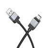 HOCO kabel USB A do Micro USB 2,4A X110 1 m czarny