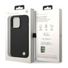 Etui BMW Silicone Metal Logo na iPhone 15 Pro - czarne