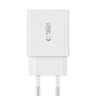 Wall Charger 2x USB-C PD 35W + Cable USB-C - USB-C white