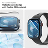 SZKŁO HYBRYDOWE SPIGEN ELITE SHIELD ”EZ FIT” 2-PACK APPLE WATCH 10 (42 MM) CLEAR