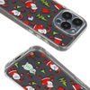 TEL PROTECT Christmas Clear Case do Iphone 14 Wzór 1