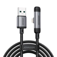 Joyroom S-A56 EnjoyX Series 90° USB-A - Lightning 3A Kabel 1,2m - schwarz