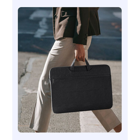 DUX DUCIS LBTC - torba na laptop 14-15,4" Horizontal Handbag - czarny