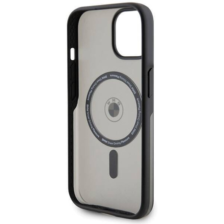 Oryginalne Etui APPLE IPHONE 15 PLUS BMW Hardcase IML Signature MagSafe (BMHMP15MDSLK) czarne