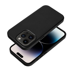 Futerał LEATHER MAG COVER kompatybilny z MagSafe do SAMSUNG S25 ULTRA czarny