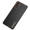 Dux Ducis Yolo elegante Hülle aus ökologischem Leder für Samsung Galaxy A13 5G schwarz