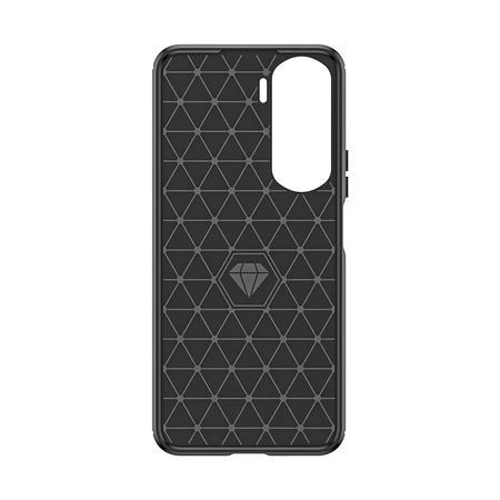 Carbon Case für Honor 90 Lite / X50i - schwarz