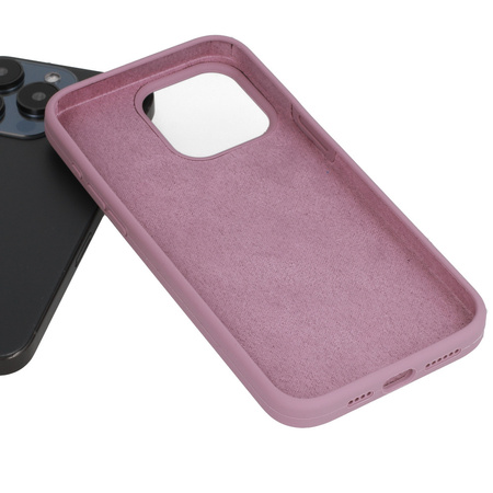 Silicone Lite Case do Iphone 14 Pro wrzosowy