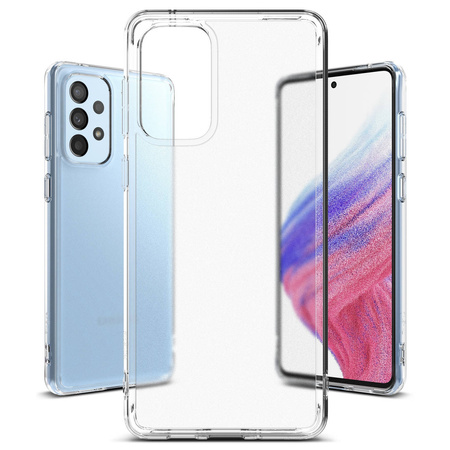 Ringke Fusion Matte tpu case with frame for samsung galaxy a73 translucent