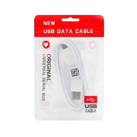 Kabel USB - Typ C 3.0 HD2 1 metr biały