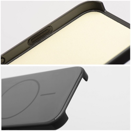 Glossy Mag Cover kompatybilny z MagSafe pasuje do IPHONE 17 Air czarny