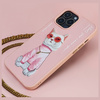 Nimmy etui iPhone 15 Pro Max 6.7"         różowy/pink Glasses Cool Cat