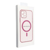 Futerał CLEAR MAG COVER kompatybilny z MagSafe do SAMSUNG S25 Ultra pink glitter