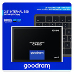 GOODRAM CX400 GEN.2 128GB 2.5 SSD 550MB/450MB/S SERIAL ATA3 7mm