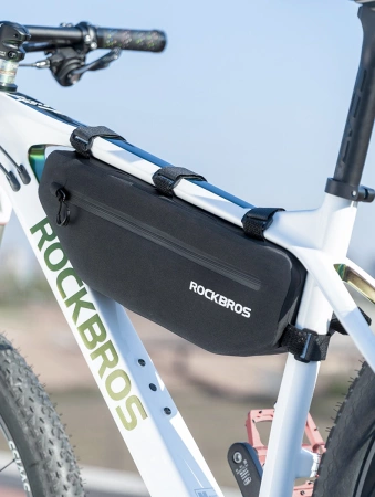 Rockbros AS-043 bicycle bag with Velcro 3l - black