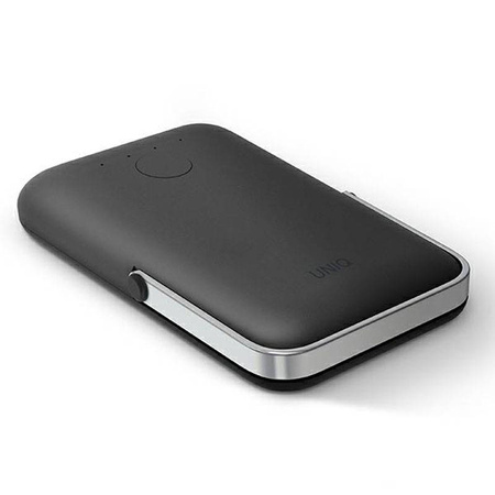 UNIQ Hoveo - Power Bank indukcyjny 5000mAh MagSafe 20W USB-C Power Delivery (czarny)