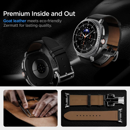 SPIGEN ENZO SAMSUNG GALAXY WATCH 8 / CLASSIC (40 / 44 / 46 MM) BLACK