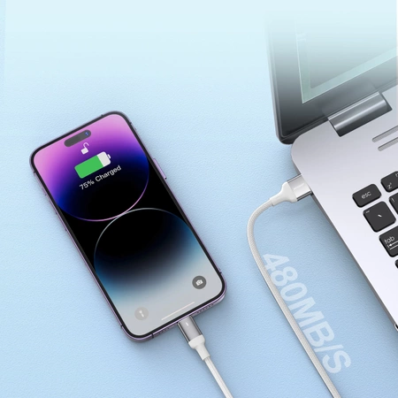 Joyroom USB - Lightning 2.4A A10 Series Kabel 3 m weiß (S-UL012A10)