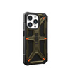 UAG Monarch - Schutzhülle für iPhone 15 Pro (Kevlar-Element grün)