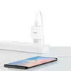 Wall Charger 2.1A + Cable 1m USB - USB-C Usams T21 Fast Charging T21OCTC01 white