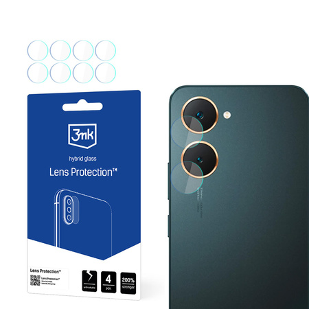3MK Lens Protect Vivo Y03 Ochrona na obiektyw aparatu 4szt