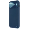 Nillkin CamShield Leather S Case iPhone 14 Pro Hülle mit Kameraabdeckung blau
