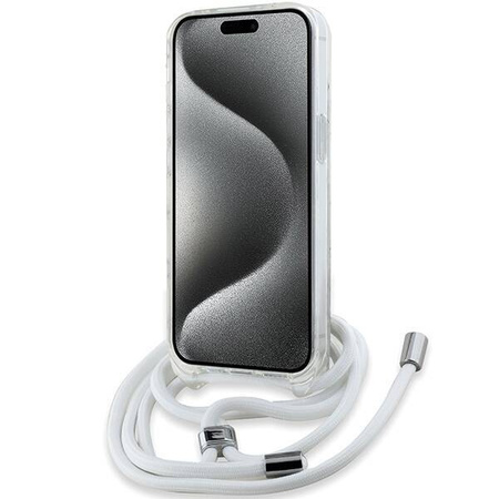 Karl Lagerfeld KLHMP14SHCCHNT iPhone 14 / 13 / 15 6.1" hardcase transparent IML Choupette Head & Cord Magsafe